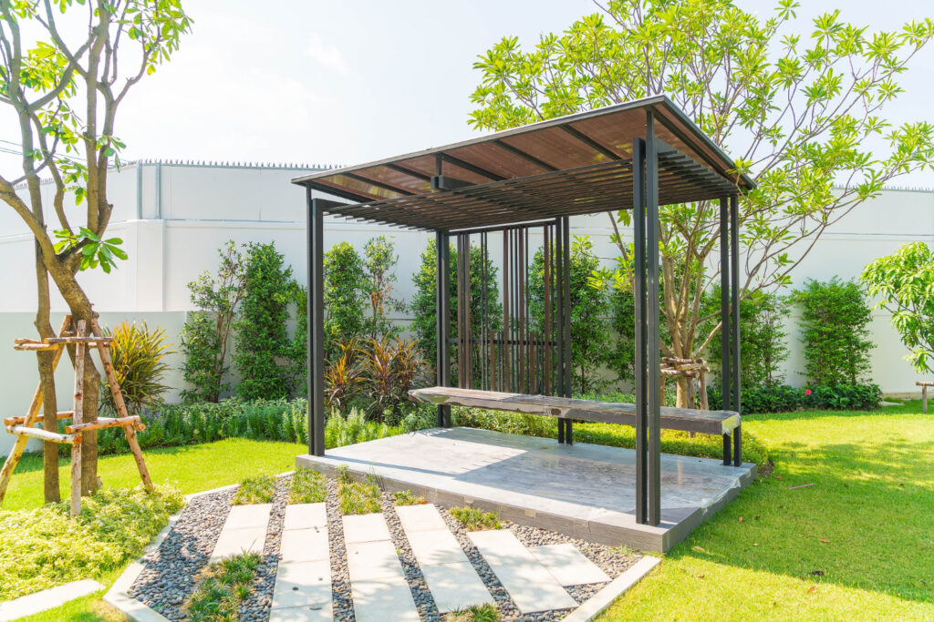 habiller une pergola